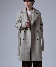 Crownor（クラウノアー）の「グレンチェック ピーコート（トレンチコート）」