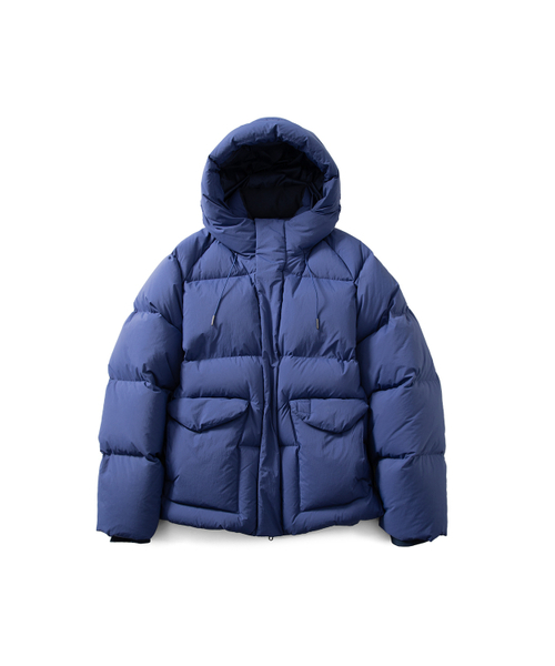 HORLISUN(ホーリーサン)の「Northcove Water Repellent Hoodie Duckdown Jacket ROYAL BLUE(ダウンジャケット/コート・レディース・その他・MEDIUM/LARGE/SMALL)」の1枚目の写真