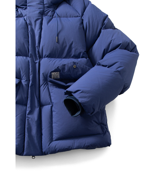 HORLISUN(ホーリーサン)の「Northcove Water Repellent Hoodie Duckdown Jacket ROYAL BLUE(ダウンジャケット/コート・レディース・その他・MEDIUM/LARGE/SMALL)」の4枚目の写真