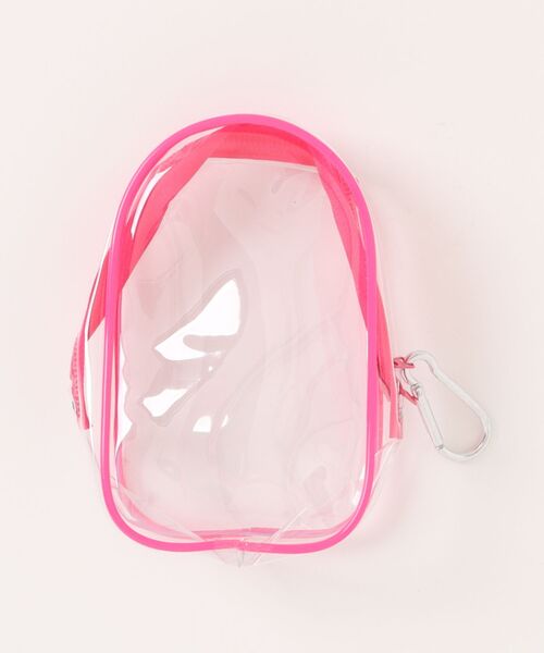 VIBGYOR（ヴィブジョー）の「oshipic/推し活 クリアケース クリアぬいポーチ ミニぬい キーホルダー ディスプレイ S0017（ポーチ・レディース・ベビーピンク/グリーン/ピンク/パープル/ブラック/ホワイト・FREE）」の7枚目の写真