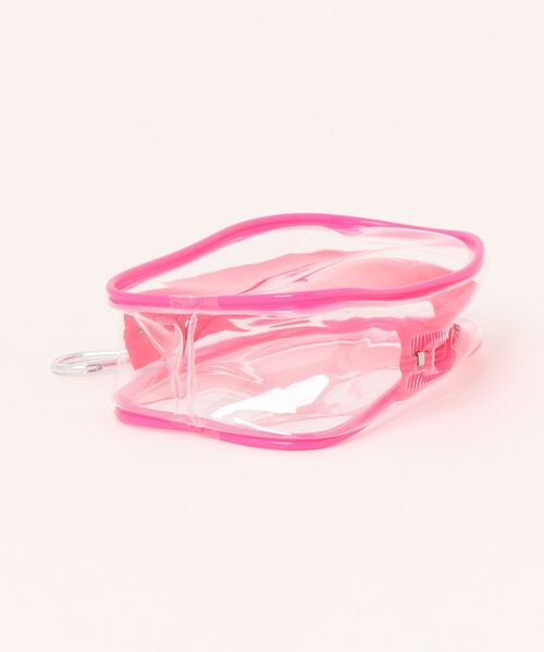 VIBGYOR（ヴィブジョー）の「oshipic/推し活 クリアケース クリアぬいポーチ ミニぬい キーホルダー ディスプレイ S0017（ポーチ・レディース・ベビーピンク/グリーン/ピンク/パープル/ブラック/ホワイト・FREE）」の8枚目の写真