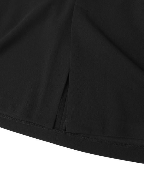 Green Parks(グリーンパークス)の「O.洗えてストレッチ Vネックジャンスカ(ジャンパースカート・レディース・ライトベージュ/ブラック・FREE)」の7枚目の写真