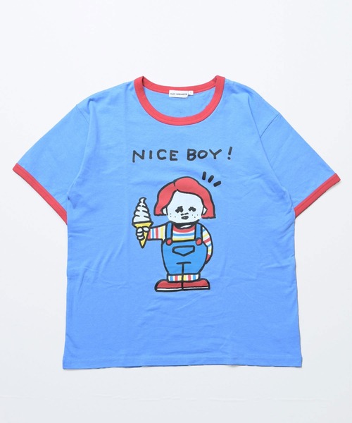 MARKEY'S(マーキーズ)の「【YUKI HORIMOTO】別注 funny Tシャツ/おとな(Tシャツ/カットソー・レディース・ピンク/ブラック/ブルー/オフホワイト・160cm/180cm/170cm)」の8枚目の写真