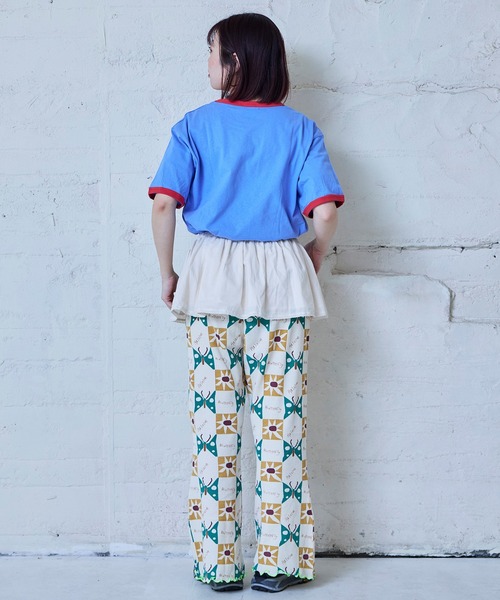 MARKEY'S(マーキーズ)の「【YUKI HORIMOTO】別注 funny Tシャツ/おとな(Tシャツ/カットソー・レディース・ピンク/ブラック/ブルー/オフホワイト・160cm/180cm/170cm)」の11枚目の写真