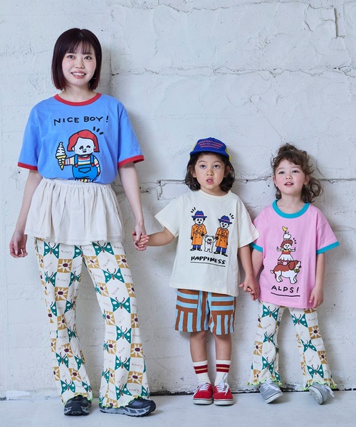 MARKEY'S(マーキーズ)の「【YUKI HORIMOTO】別注 funny Tシャツ/おとな(Tシャツ/カットソー・レディース・ピンク/ブラック/ブルー/オフホワイト・160cm/180cm/170cm)」の7枚目の写真