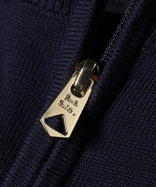Paul Smith(ポールスミス)の「シグネチャーストライプディテール フロントジップニット / 163408 962Z(ニット/セーター・メンズ・ネイビー/ライトベージュ・X-LARGE/LARGE/MEDIUM)」の13枚目の写真