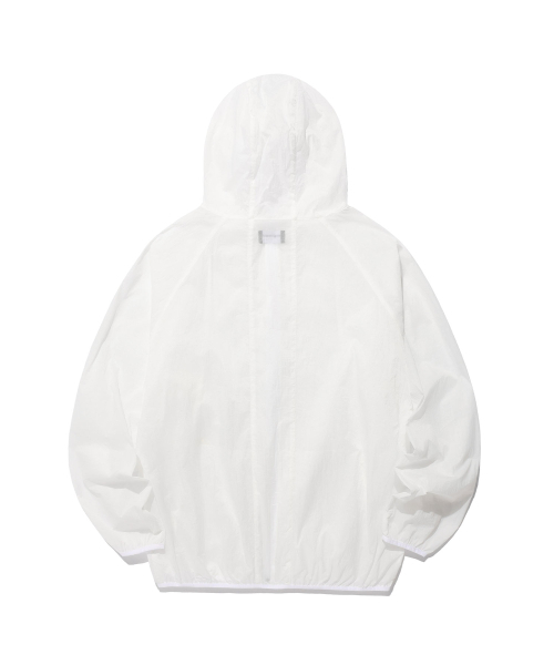 NICE GHOST CLUB(ナイスゴーストクラブ)の「3STARS LIGHTWEIGHT WINDBREAKER_WHITE(NG2FSUJ200A)(ナイロンジャケット・レディース・その他・S/M)」の2枚目の写真