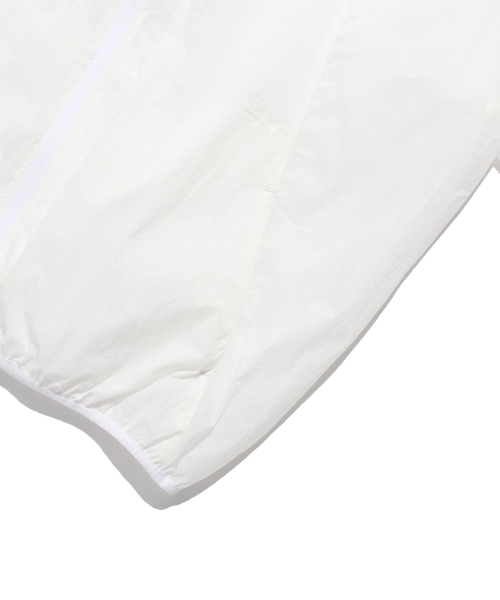 NICE GHOST CLUB(ナイスゴーストクラブ)の「3STARS LIGHTWEIGHT WINDBREAKER_WHITE(NG2FSUJ200A)(ナイロンジャケット・レディース・その他・S/M)」の6枚目の写真