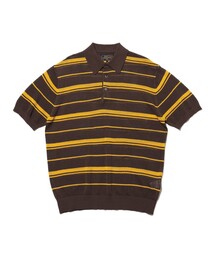 Mesh Polo Stripe