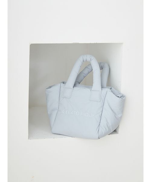 gelato pique（ジェラートピケ）の「ロゴショルダーバッグ（ショルダーバッグ・レディース・ピンク/ベージュ/ブルー・F）」の3枚目の写真