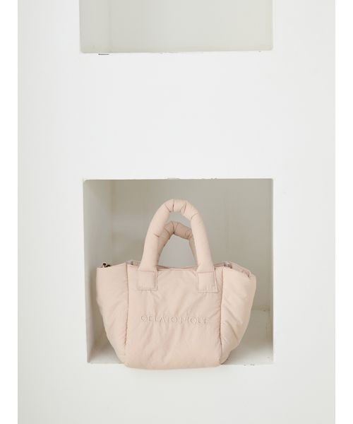 gelato pique（ジェラートピケ）の「ロゴショルダーバッグ（ショルダーバッグ・レディース・ピンク/ベージュ/ブルー・F）」の15枚目の写真
