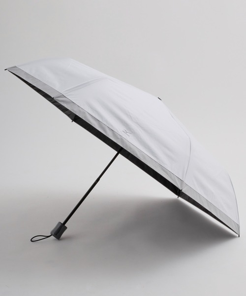 MIZUNO(ミズノ )の「【WEB限定】遮光100% 高遮熱 晴雨兼用 折りたたみ日傘 ヒートブロック(折りたたみ傘・レディース・ホワイト/ライトグレー/グレー・FREE)」の13枚目の写真