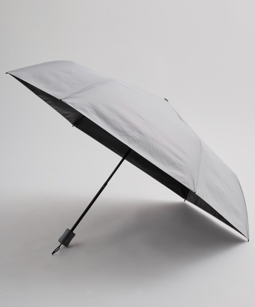 MIZUNO(ミズノ )の「【WEB限定】遮光100% 高遮熱 晴雨兼用 折りたたみ日傘 ヒートブロック(折りたたみ傘・レディース・ホワイト/ライトグレー/グレー・FREE)」の10枚目の写真