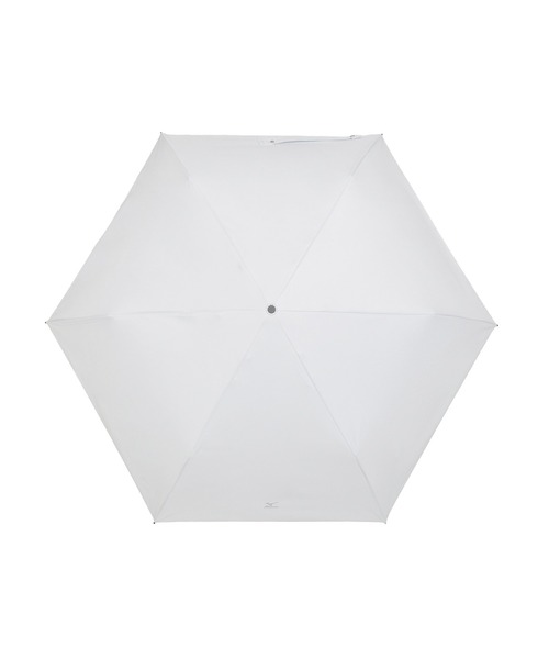 MIZUNO(ミズノ )の「【WEB限定】遮光100% 高遮熱 晴雨兼用 折りたたみ日傘 ヒートブロック(折りたたみ傘・レディース・ホワイト/ライトグレー/グレー・FREE)」の8枚目の写真