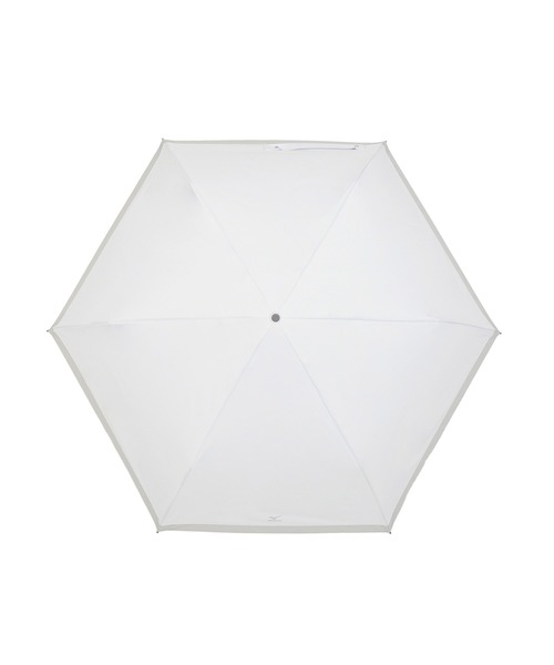 MIZUNO(ミズノ )の「【WEB限定】遮光100% 高遮熱 晴雨兼用 折りたたみ日傘 ヒートブロック(折りたたみ傘・レディース・ホワイト/ライトグレー/グレー・FREE)」の14枚目の写真