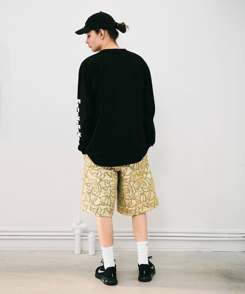 NOISE MAKER(ノイズメーカー)の「【MEN】ギンガムチェックジャガード織ショートパンツ(その他パンツ・メンズ・ピンク系その他/イエロー系その他・L/XL/M)」の5枚目の写真
