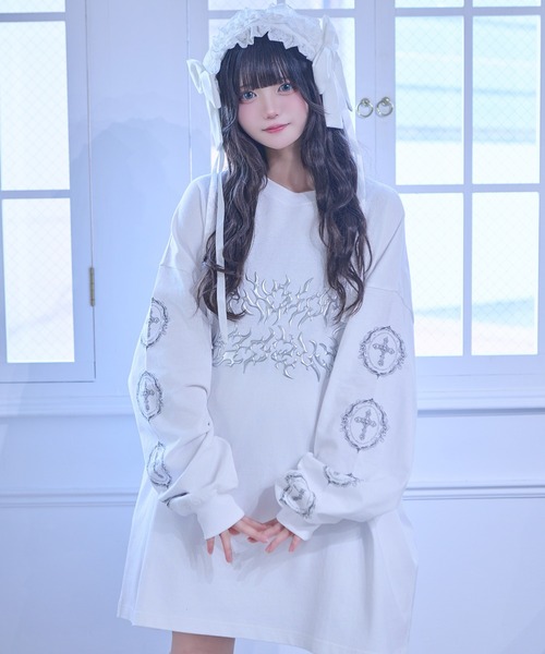 Whinny/【2026春新作♪】クソ絶望再来ティー（Tシャツ/カットソー