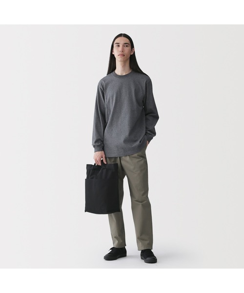無印良品（ムジルシリョウヒン）の「帆布　ショルダー　トートバッグ（トートバッグ・レディース・ブラック/キャメル/キナリ・FREE）」の14枚目の写真