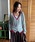 MUHET�i�~���G�[�^�j�́ulayered-look v-neck cardigan/ ���C���[�h��V�l�b�N�J�[�f�B�K���i�J�[�f�B�K��/�{�����j�v�b�O���[