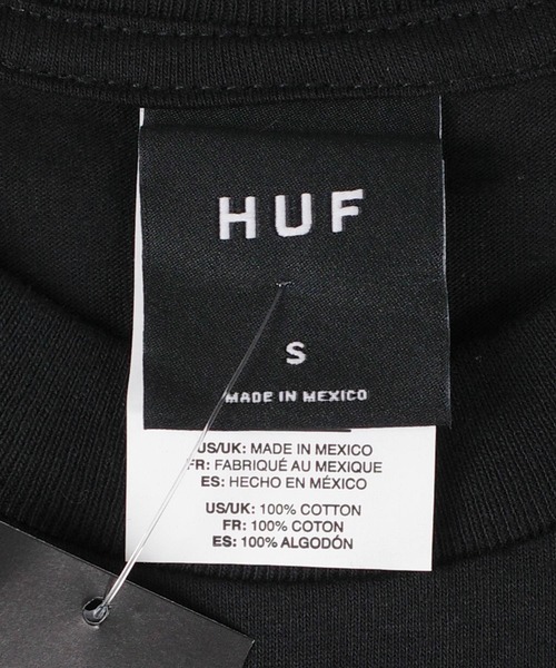 HUF（ハフ）の「【C-HUF3】【HUF/ハフ】EUPHORIC UNITY TEE TS02450（Tシャツ/カットソー・メンズ・ブラック・SMALL）」の8枚目の写真