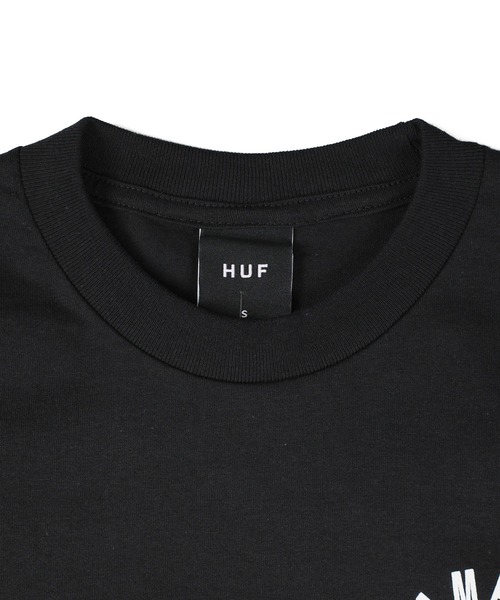 HUF（ハフ）の「【C-HUF3】【HUF/ハフ】EUPHORIC UNITY TEE TS02450（Tシャツ/カットソー・メンズ・ブラック・SMALL）」の4枚目の写真