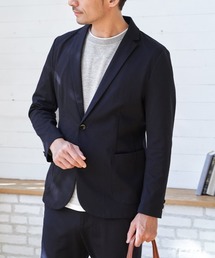 IKKA LOUNGE（イッカラウンジ）の「【雑誌MonoMax4月号掲載】GOKU楽ワークポンチジャケット「小泉孝太郎さん着用モデル」（テーラードジャケット）」