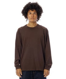 DAILY STANDARD by SANDINISTA（デイリースタンダードバイサンディニスタ）の「Cadet American Cotton Easy Fit Raglan L-S Tee / アメリカコットン使用イージーフィットラグラン長袖Tシャツ（Tシャツ/カットソー・メンズ）」