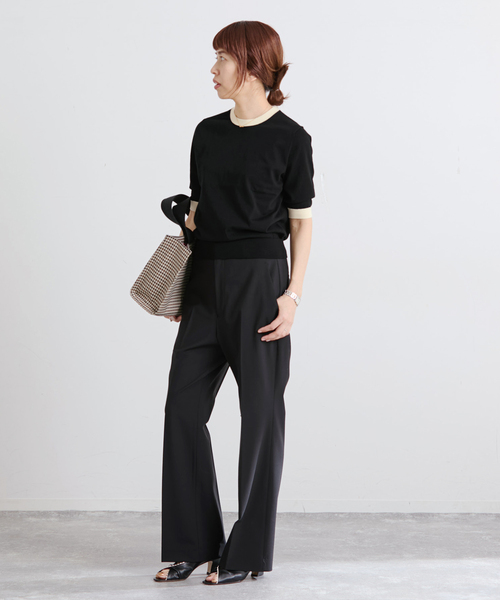 IENA(イエナ)の「《アンサンブル対応/新色あり/追加2》PARIGI プルオーバー(ニット/セーター・レディース・ネイビー/レッド/ライトグレー/ブラック・FREE)」の15枚目の写真