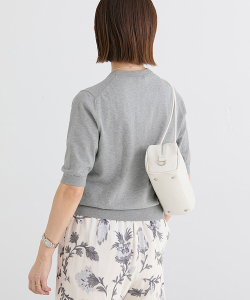 IENA(イエナ)の「《アンサンブル対応/新色あり/追加2》PARIGI プルオーバー(ニット/セーター・レディース・ネイビー/レッド/ライトグレー/ブラック・FREE)」の19枚目の写真