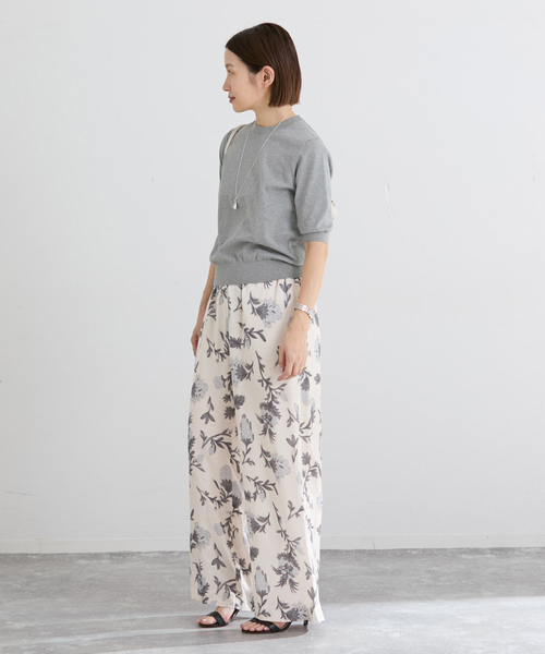 IENA(イエナ)の「《アンサンブル対応/新色あり/追加2》PARIGI プルオーバー(ニット/セーター・レディース・ネイビー/レッド/ライトグレー/ブラック・FREE)」の22枚目の写真