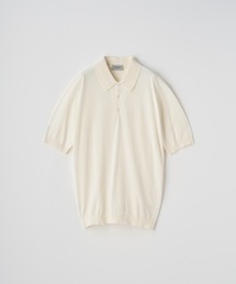 JOHN SMEDLEY｜ジョン スメドレー（メンズ）のポロシャツ（ホワイト