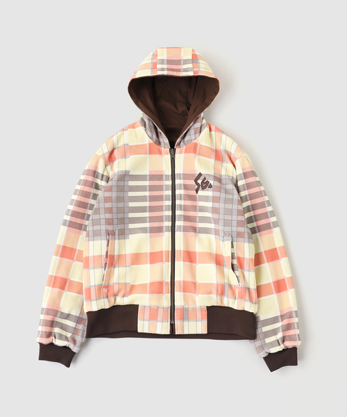 PULP/417EDIFICE(パルプフォーワンセブンエディフィス)の「SPECIAL GUEST / スペシャルゲスト DUCK CANVAS THERMAL HOODED(ブルゾン・メンズ・ブラウン/ネイビー・MEDIUM/LARGE)」の8枚目の写真