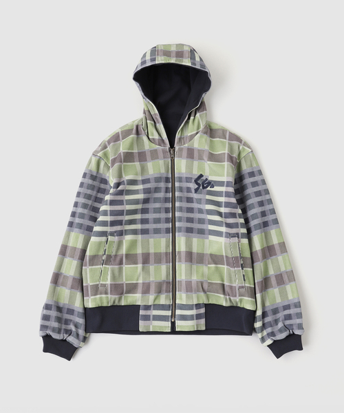 PULP/417EDIFICE(パルプフォーワンセブンエディフィス)の「SPECIAL GUEST / スペシャルゲスト DUCK CANVAS THERMAL HOODED(ブルゾン・メンズ・ブラウン/ネイビー・MEDIUM/LARGE)」の9枚目の写真