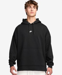 NIKE（ナイキ）の「ナイキ スポーツウェア クラブ メンズ オーバーサイズド フレンチ テリー プルオーバー パーカー / Nike Sportswear Club Men's Oversized French Terry Pullover Hoodie IF0746-010 Black（パーカー）」