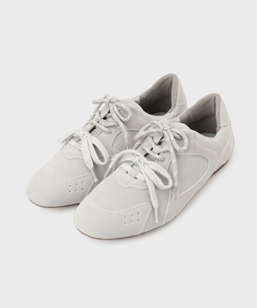 THE SHOP TK （ザ ショップ ティーケー ）の「ダブルリボンスニーカー（スニーカー・レディース・アイボリー/ブラック・35/45）」の3枚目の写真