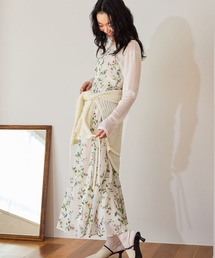 mysty woman | 楊柳ボタニカルキャミワンピース 659363(ワンピース)