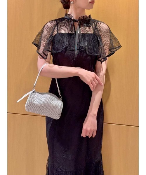 レースケープセットマーメイドドレス（ドレス）｜SNIDEL（スナイデル
