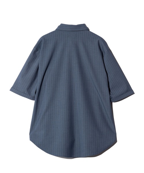 glamb(グラム)の「Oversize Work Shirt / オーバーサイズワークシャツ(シャツ/ブラウス・メンズ・ブラック/ベージュ/ネイビー・S/M/L)」の7枚目の写真