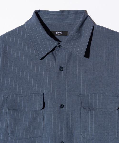 glamb(グラム)の「Oversize Work Shirt / オーバーサイズワークシャツ(シャツ/ブラウス・メンズ・ブラック/ベージュ/ネイビー・S/M/L)」の19枚目の写真