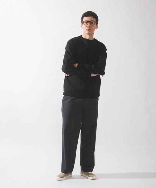 URBAN RESEARCH Sonny Label(アーバンリサーチサニーレーベル)の「ハイスペラグランロングスリーブTシャツ(Tシャツ/カットソー・メンズ・チャコールグレー/オフホワイト/ブラウン/ブラック・LARGE/MEDIUM/SMALL)」の5枚目の写真