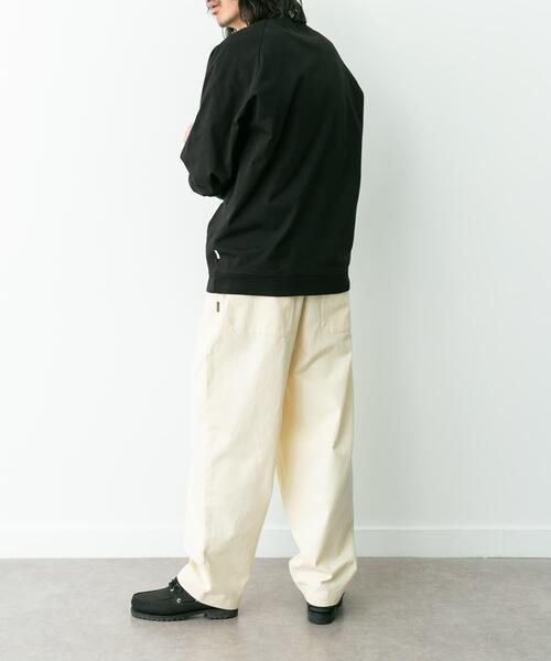 URBAN RESEARCH Sonny Label(アーバンリサーチサニーレーベル)の「ハイスペラグランロングスリーブTシャツ(Tシャツ/カットソー・メンズ・チャコールグレー/オフホワイト/ブラウン/ブラック・LARGE/MEDIUM/SMALL)」の16枚目の写真