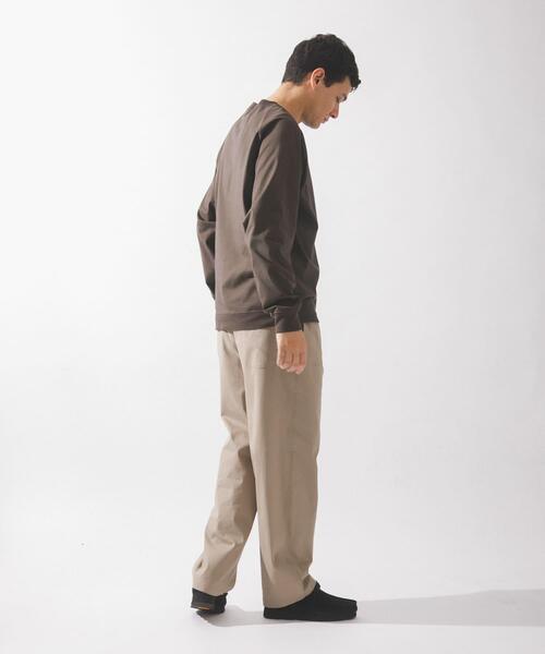 URBAN RESEARCH Sonny Label（アーバンリサーチサニーレーベル）の「ハイスペラグランロングスリーブTシャツ（Tシャツ/カットソー・メンズ・チャコールグレー/オフホワイト/ブラウン/ブラック・LARGE/MEDIUM/SMALL）」の10枚目の写真