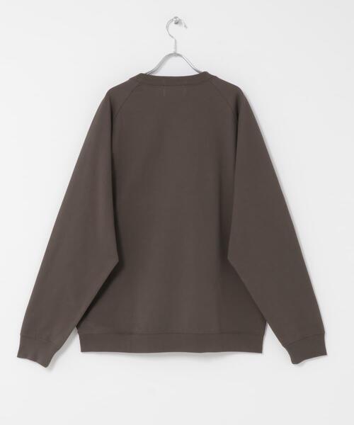 URBAN RESEARCH Sonny Label（アーバンリサーチサニーレーベル）の「ハイスペラグランロングスリーブTシャツ（Tシャツ/カットソー・メンズ・チャコールグレー/オフホワイト/ブラウン/ブラック・LARGE/MEDIUM/SMALL）」の18枚目の写真