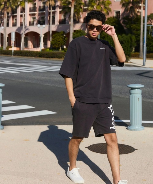 RVCA(ルーカ)の「RVCA メンズ ARCH IRON WS ショートパンツ 【2026年春夏モデル】/ルーカウエストゴムスウェットショートパンツ(スウェットパンツ・メンズ・ホワイト/ブラック/ブラック系その他/ヘザーグレー・X-LARGE/LARGE/MEDIUM/SMALL)」の5枚目の写真