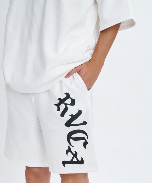 RVCA(ルーカ)の「RVCA メンズ ARCH IRON WS ショートパンツ 【2026年春夏モデル】/ルーカウエストゴムスウェットショートパンツ(スウェットパンツ・メンズ・ホワイト/ブラック/ブラック系その他/ヘザーグレー・X-LARGE/LARGE/MEDIUM/SMALL)」の11枚目の写真