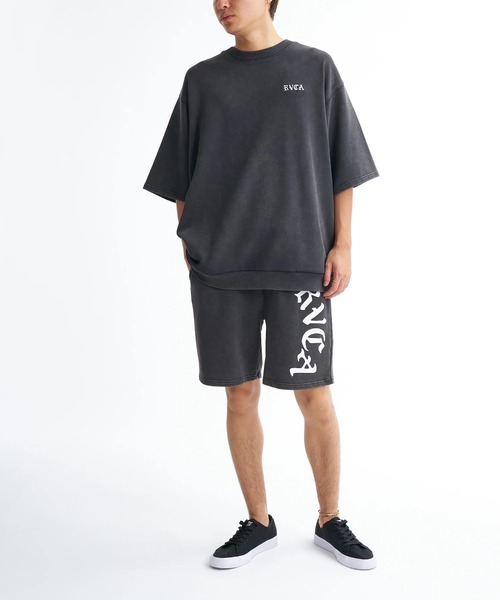 RVCA(ルーカ)の「RVCA メンズ ARCH IRON WS ショートパンツ 【2026年春夏モデル】/ルーカウエストゴムスウェットショートパンツ(スウェットパンツ・メンズ・ホワイト/ブラック/ブラック系その他/ヘザーグレー・X-LARGE/LARGE/MEDIUM/SMALL)」の20枚目の写真