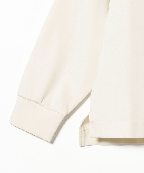 Demi-Luxe BEAMS（デミルクス ビームス）の「ポンチ ボートネック プルオーバー（Tシャツ/カットソー・レディース・カーキ/オフホワイト・ONE SIZE）」の13枚目の写真
