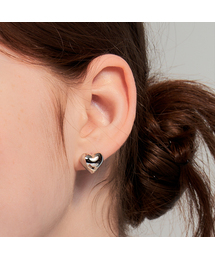 humming heart earring