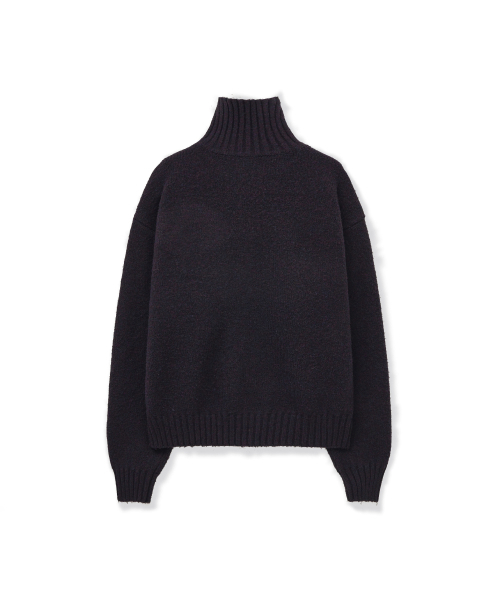 PORTERNA(ポルテナ)の「BUTTON HALF PULL-OVER SWEATER-PURPLE(ニット/セーター・レディース・その他・OS)」の12枚目の写真