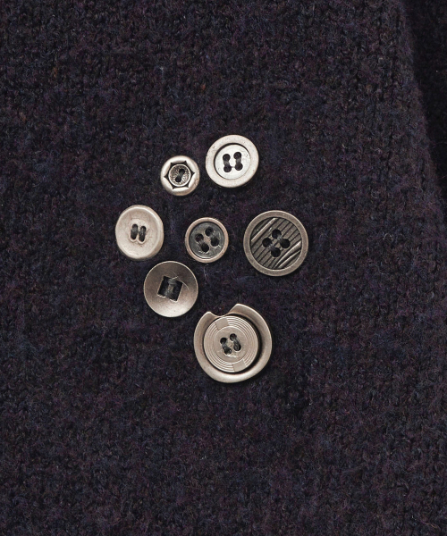 PORTERNA(ポルテナ)の「BUTTON HALF PULL-OVER SWEATER-PURPLE(ニット/セーター・レディース・その他・OS)」の14枚目の写真